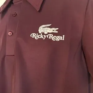 Lacoste | Shirts | Lacoste X Ricky Regal Retro Polo In Bordeaux